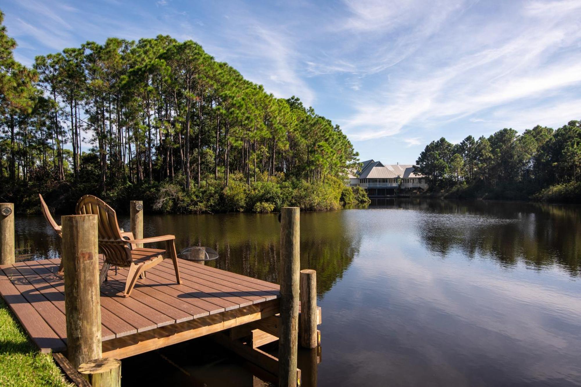 Edgewater By Avantstay Gorgeous Character Lakefront Home W Private Dock Destin Bagian luar foto