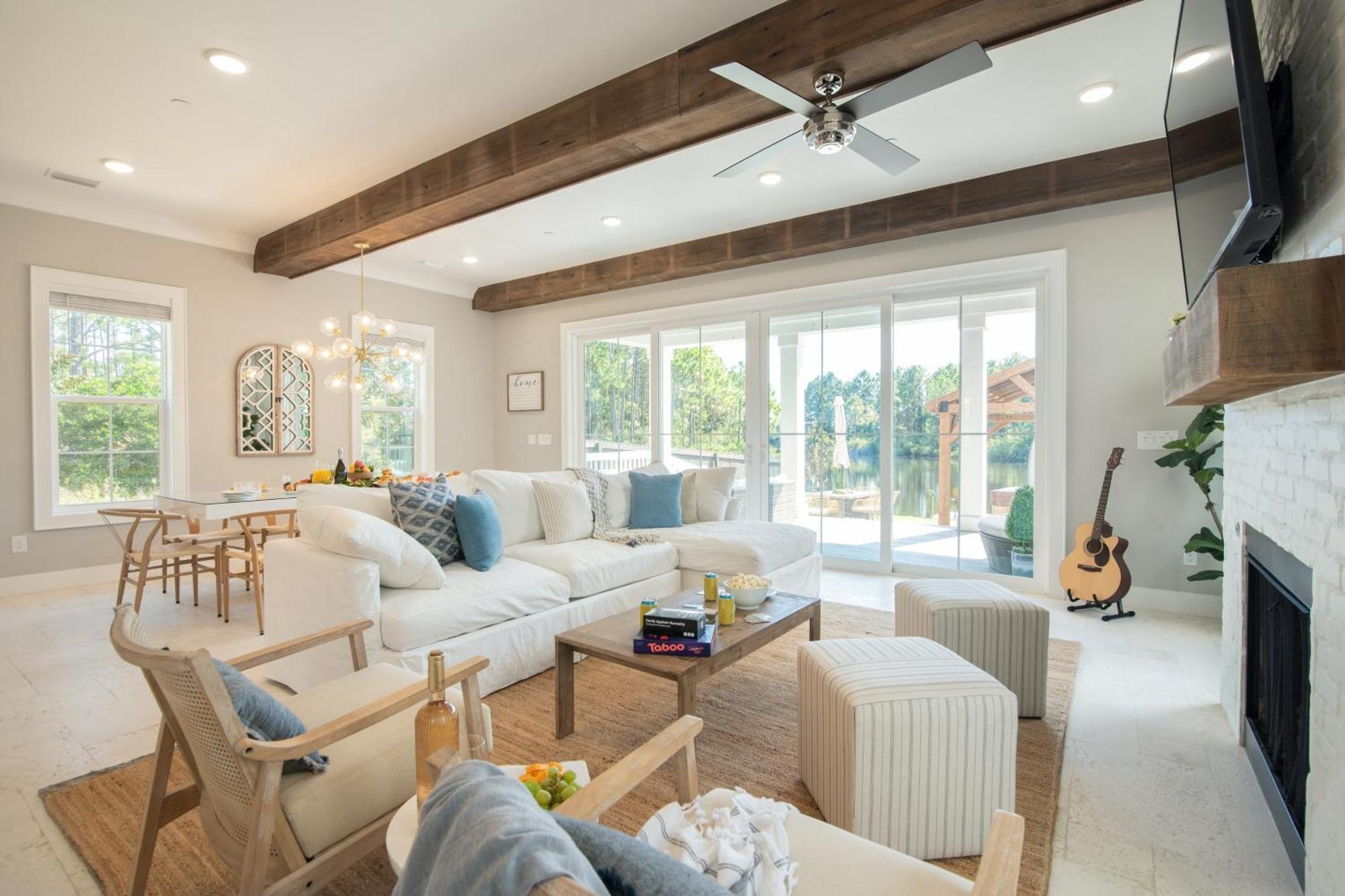 Edgewater By Avantstay Gorgeous Character Lakefront Home W Private Dock Destin Bagian luar foto